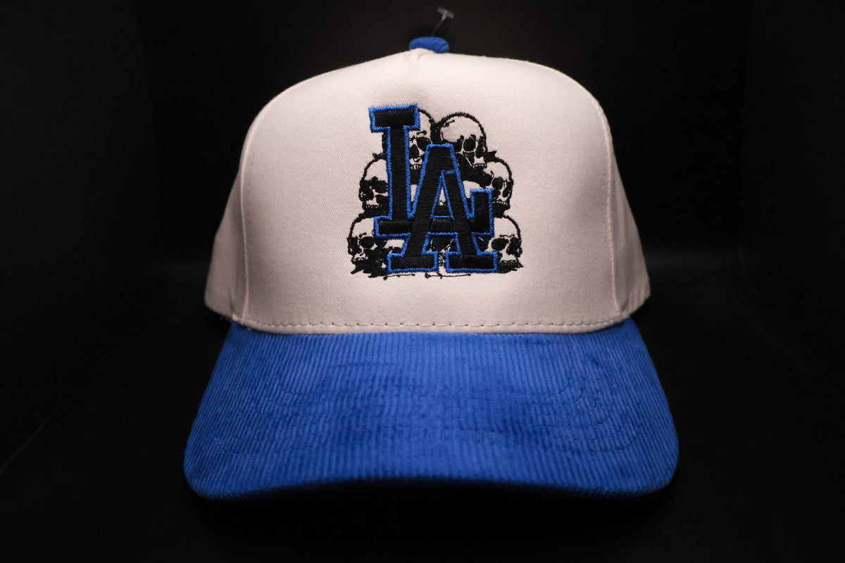LA Skulls Corduroy Hat