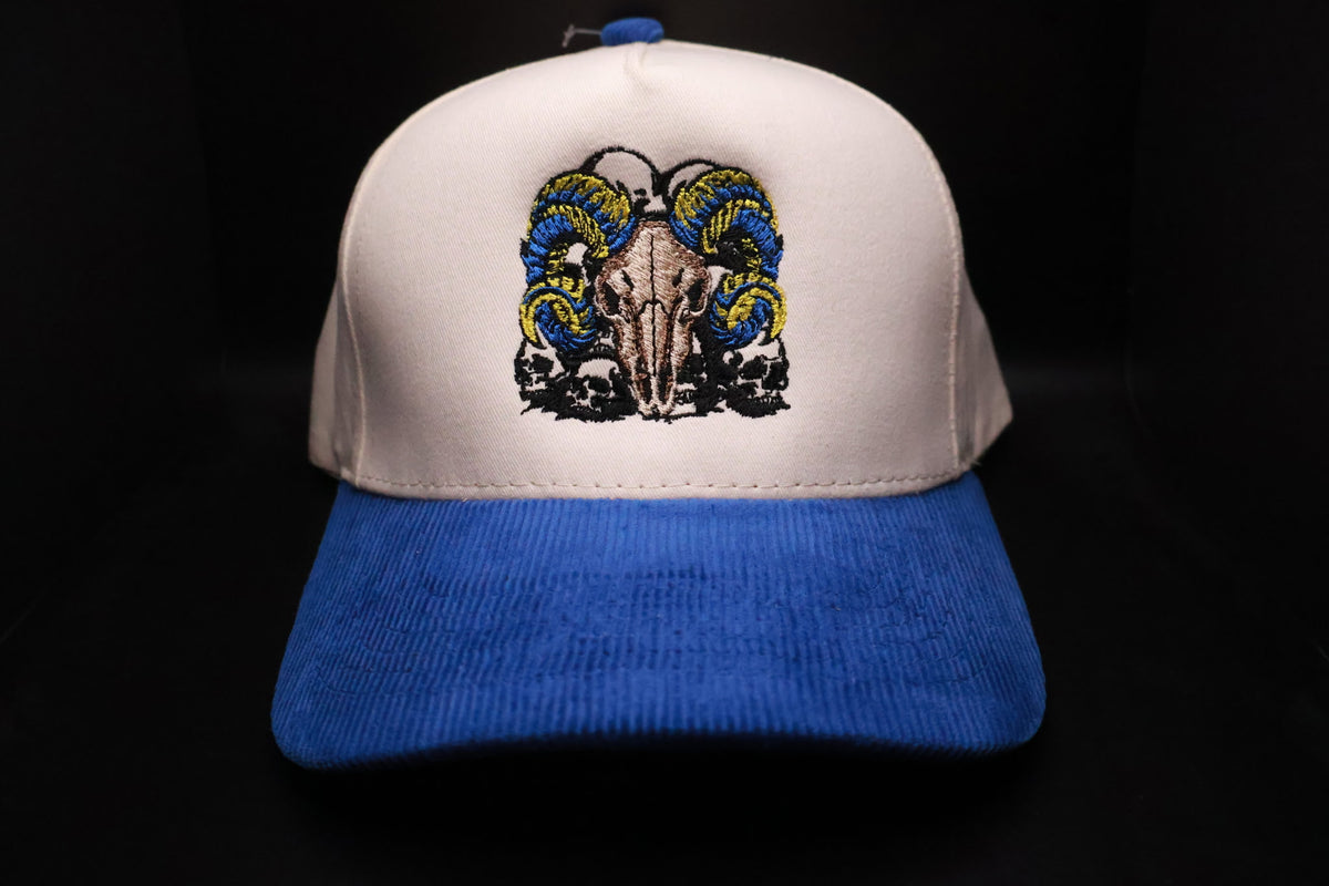 Ram Skulls Corduroy Hat