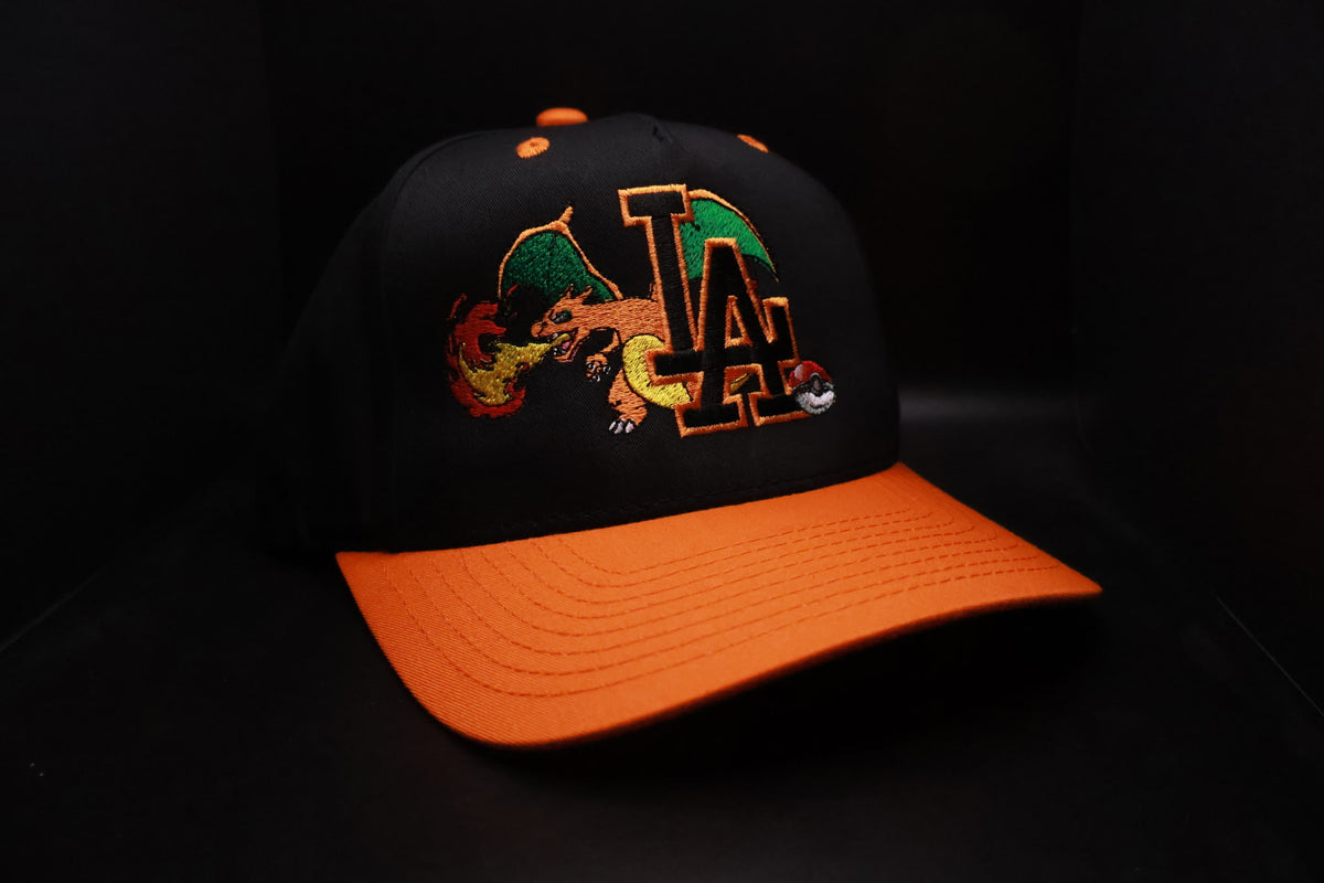 Orange Blaze LA Hat