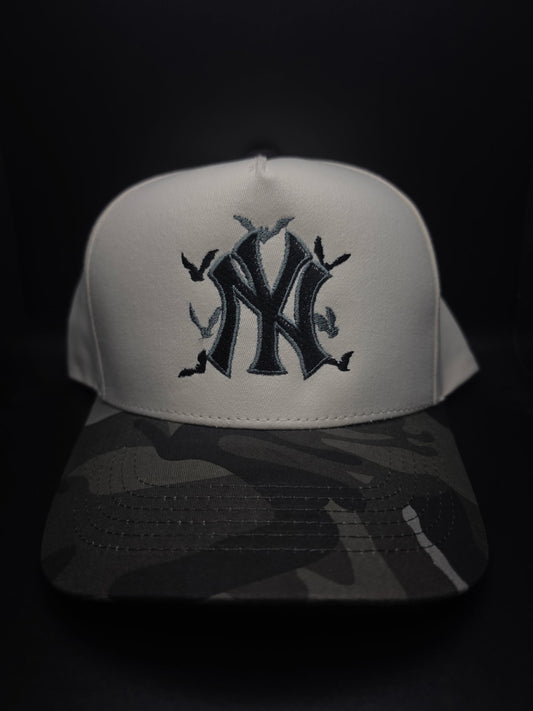 NY Batz Gray Camo Hat