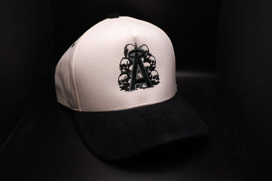 Angles Skull Corduroy Hat