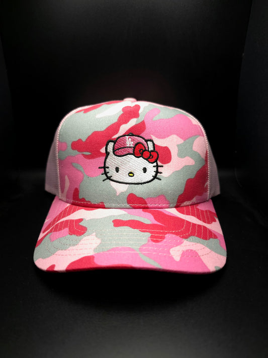 Hello LA Pink Camo Hat