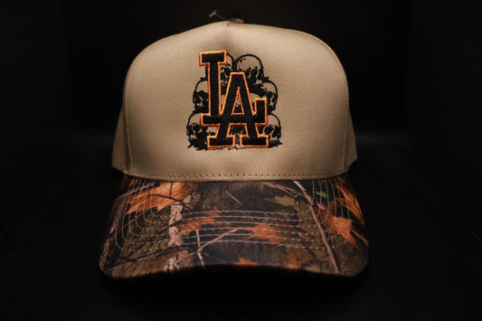LA Skulls Camo Hat