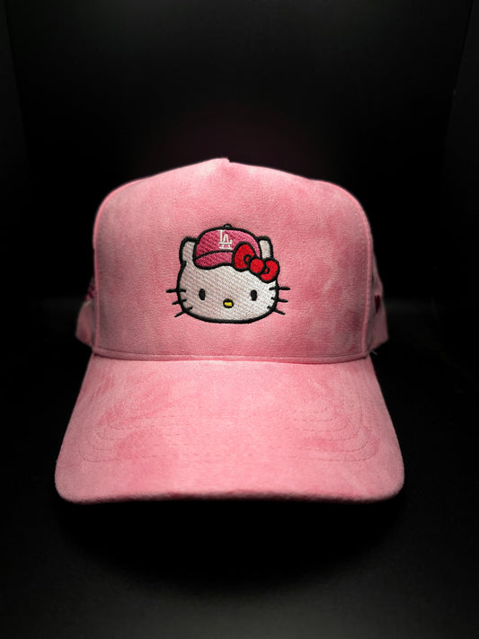 Hello La Pink Suede