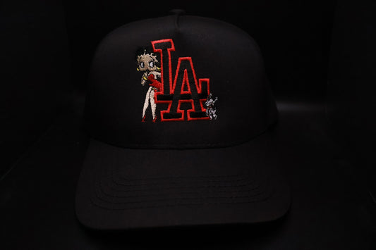 Betty/dog LA Hat