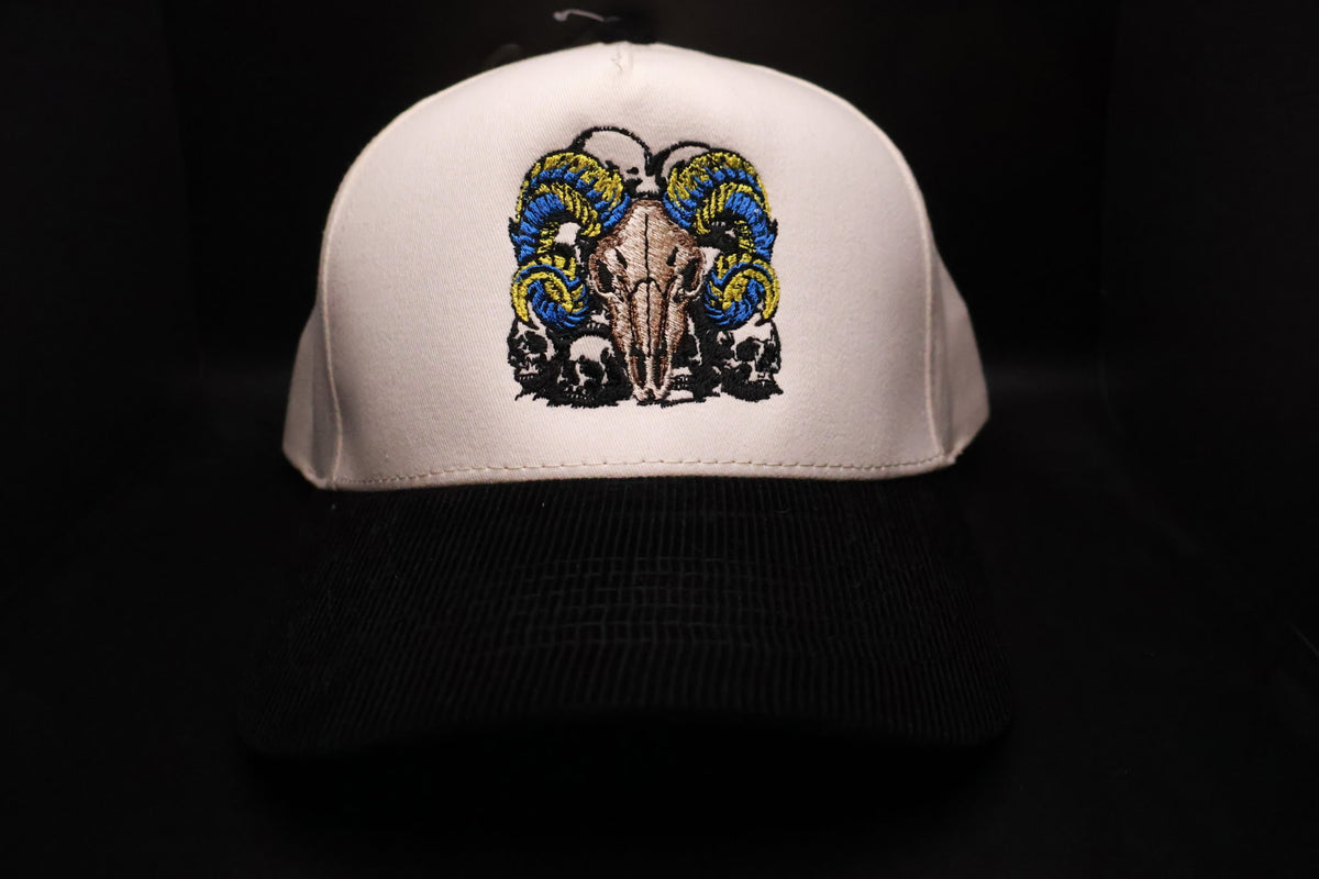 Ram Skulls Corduroy Hat